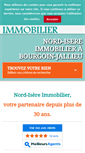 Mobile Screenshot of nord-isere-immo.com